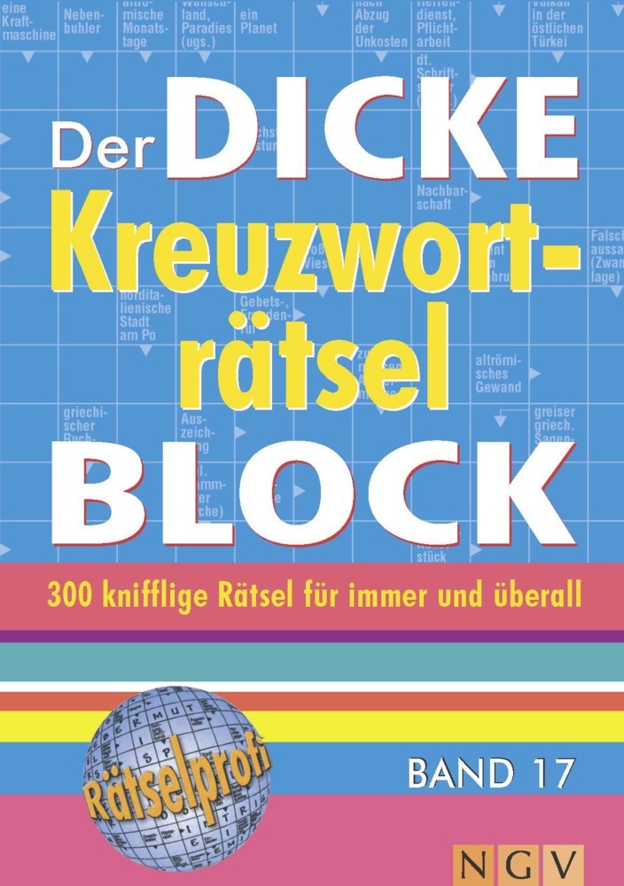 Der dicke Kreuzworträtsel-Block. Bd.17 main product photo