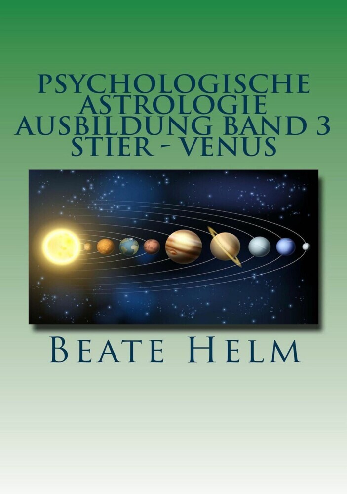 Psychologische Astrologie - Ausbildung Band 3: Stier - Venus main product photo