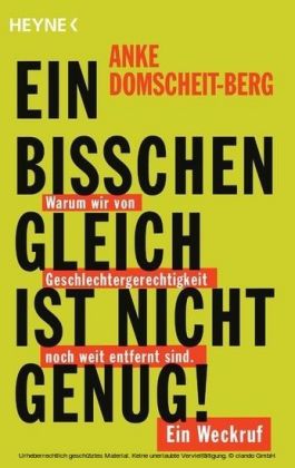 Ein bisschen gleich ist nicht genug!