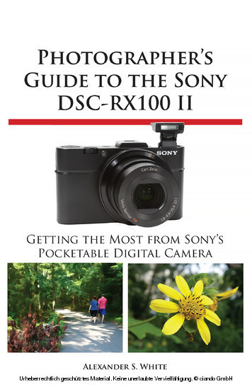 Photographer's Guide to the Sony DSC-RX100 II main product photo