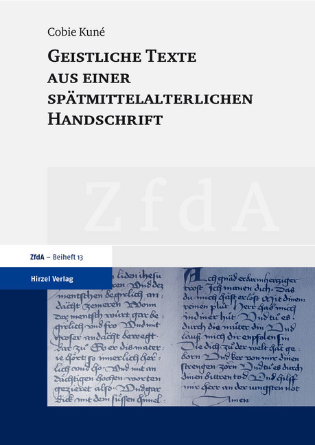 Geistliche Texte aus einer spätmittelalterlichen Handschrift main product photo