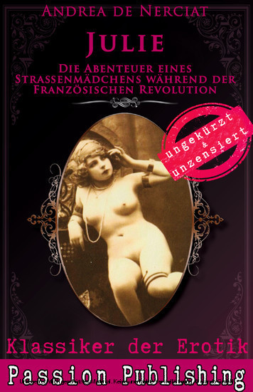 Klassiker der Erotik 61: Julie - Die Abenteuer eines Strassenmädchens während der französischen Revolution main product photo