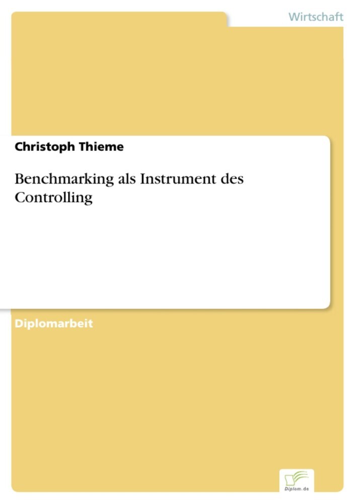 Benchmarking als Instrument des Controlling main product photo