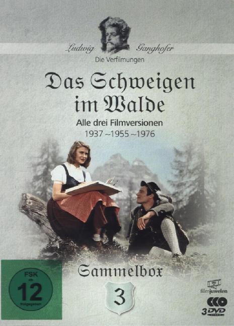 Das Schweigen im Walde (1937, 1955, 1976), 3 DVDs main product photo