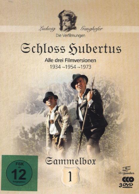 Schloss Hubertus (1934, 1954, 1973), 3 DVDs main product photo