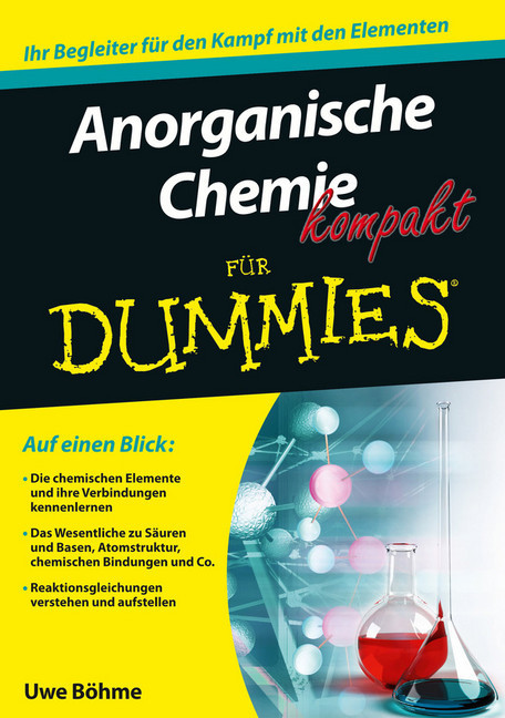 Anorganische Chemie kompakt für Dummies main product photo