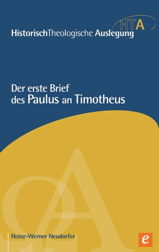 Der erste Brief des Paulus an Timotheus main product photo
