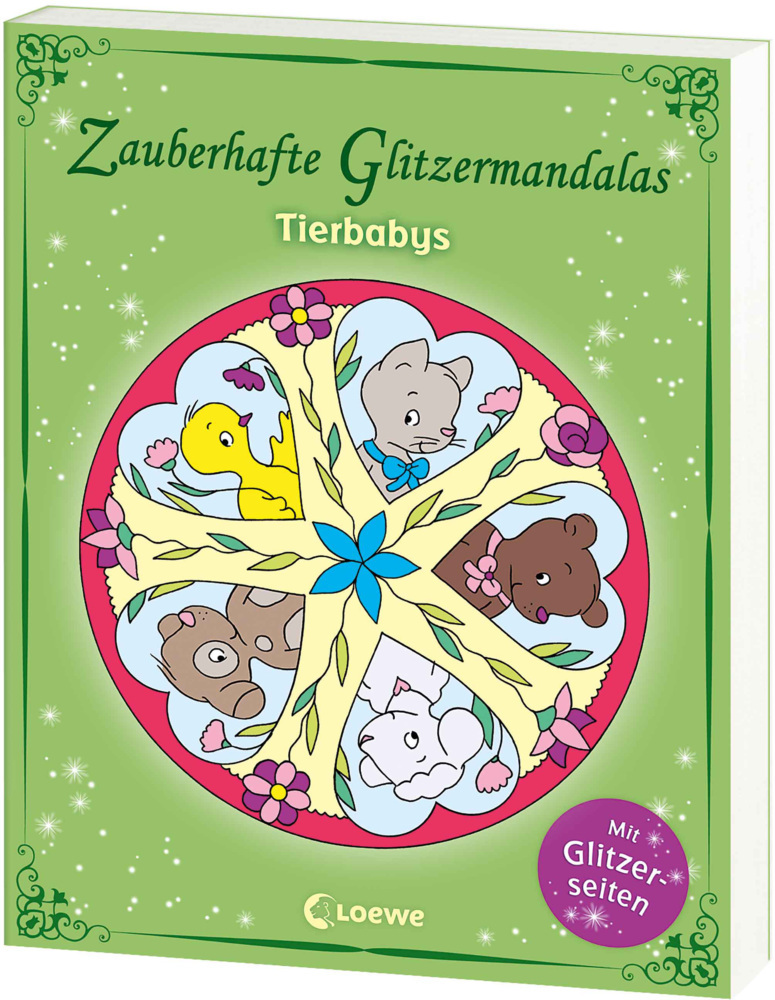 Zauberhafte Glitzermandalas - Tierbabys main product photo