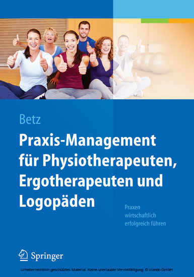Praxis-Management für Physiotherapeuten, Ergotherapeuten und Logopäden main product photo