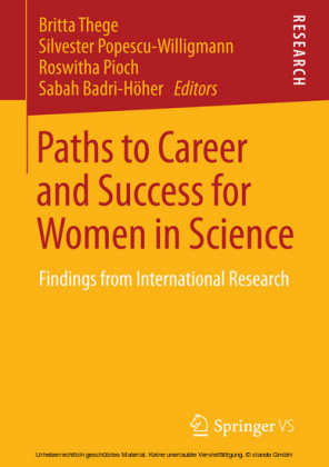 Paths to Career and Success for Women in Science