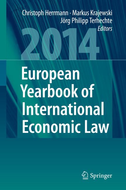 European Yearbook of International Economic Law 2014 main product photo
