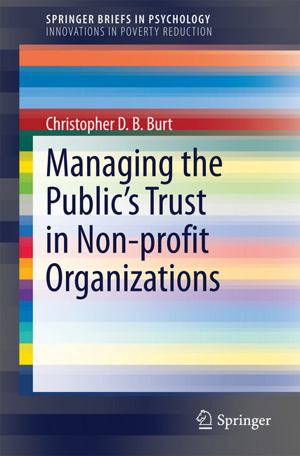 Managing the Public's Trust in Non-profit Organizations main product photo