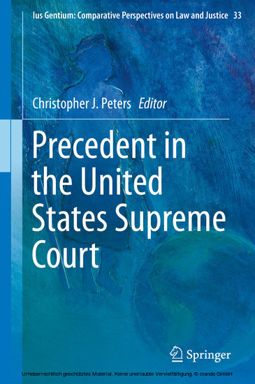 Precedent in the United States Supreme Court main product photo
