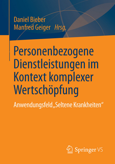 Personenbezogene Dienstleistungen im Kontext komplexer Wertschöpfung main product photo