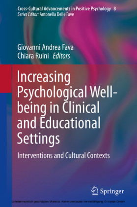 Increasing Psychological Well-being in Clinical and Educational Settings