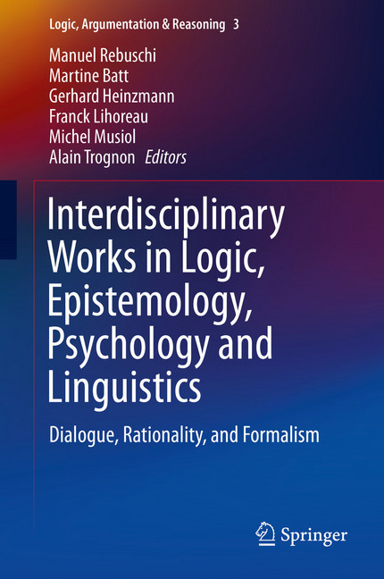 Interdisciplinary Works in Logic, Epistemology, Psychology and Linguistics main product photo