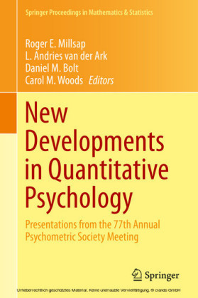 New Developments in Quantitative Psychology