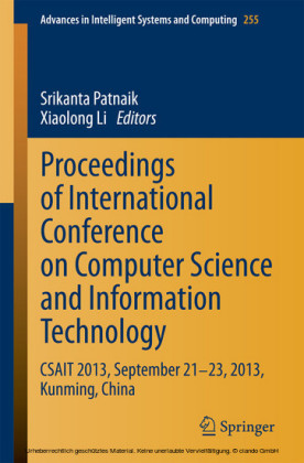 Proceedings of International Conference on Computer Science and Information Technology