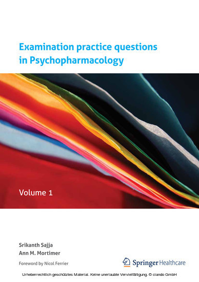 Practice questions in Psychopharmacology main product photo