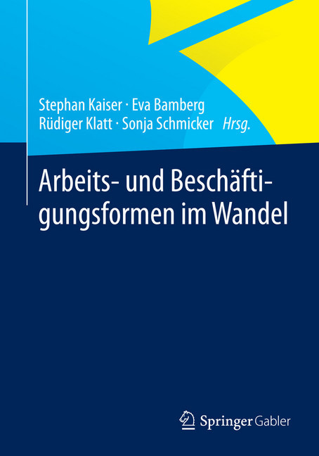 Arbeits- und Beschäftigungsformen im Wandel main product photo