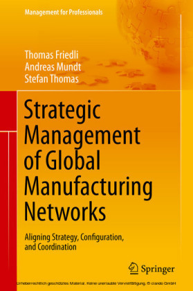 Strategic Management of Global Manufacturing Networks