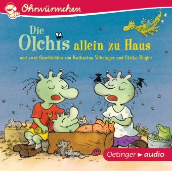 Die Olchis allein zu Haus und zwei Geschichten von Katharina Vöhringer und Ulrike Rogler, 1 Audio-CD