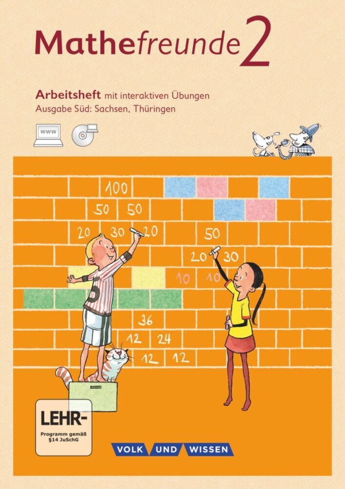 Mathefreunde - Ausgabe Süd 2015 - 2. Schuljahr main product photo