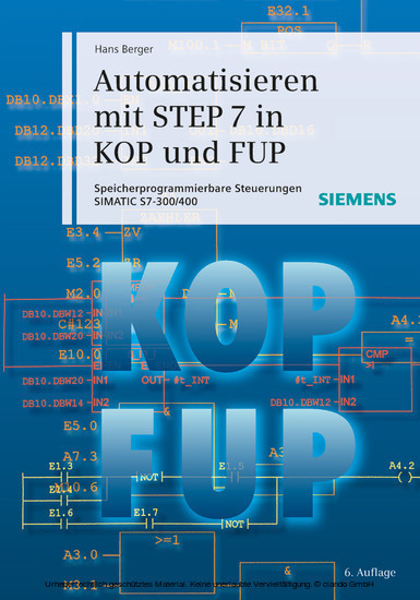 Automatisieren mit STEP 7 in KOP und FUP main product photo
