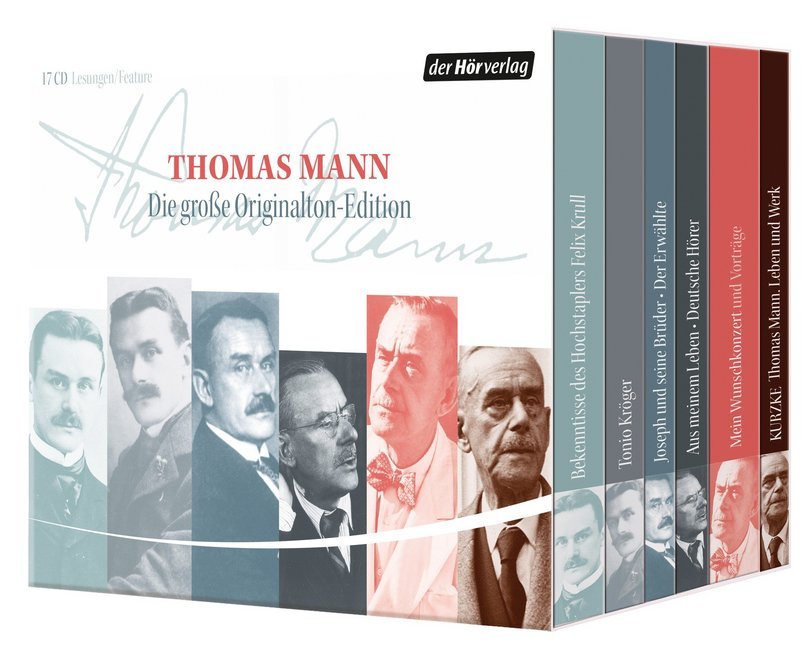 Thomas Mann - Die große Originalton-Edition, 17 Audio-CDs main product photo