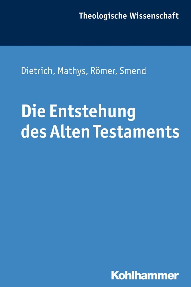 Die Entstehung des Alten Testaments main product photo