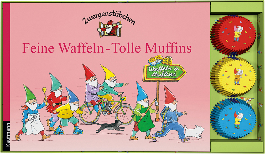 Zwergenstübchen - Feine Waffeln - Tolle Muffins, m. 66 Muffinförmchen main product photo