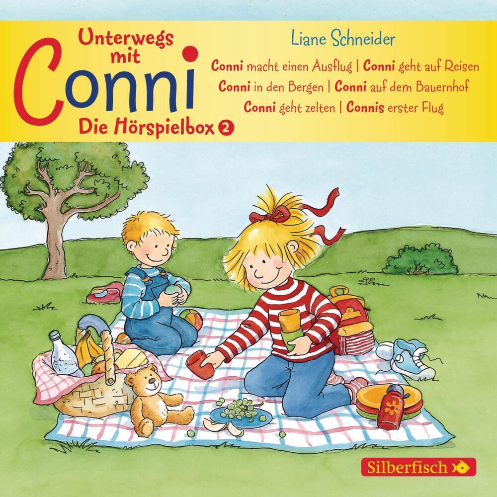 Unterwegs mit Conni - Die Hörspielbox 2, Audio-CD main product photo