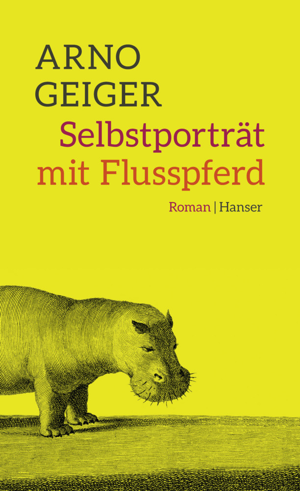 Selbstporträt mit Flusspferd main product photo