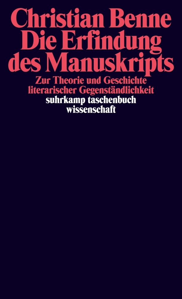 Die Erfindung des Manuskripts main product photo