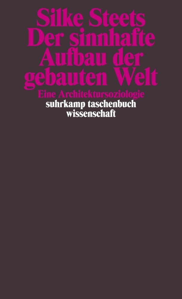 Der sinnhafte Aufbau der gebauten Welt main product photo
