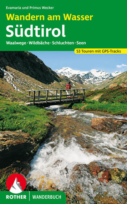 Rother Wanderbuch Wandern am Wasser Südtirol main product photo