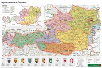 Freytag & Berndt Organisationskarte Österreich, Großformat
