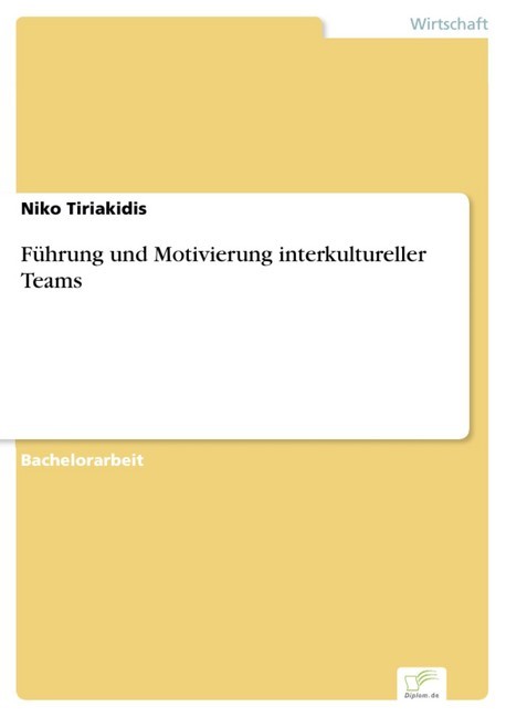 Führung und Motivierung interkultureller Teams main product photo