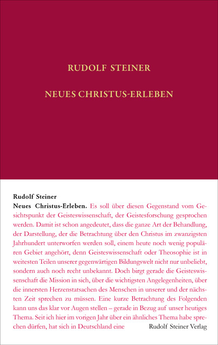 Neues Christus-Erleben main product photo