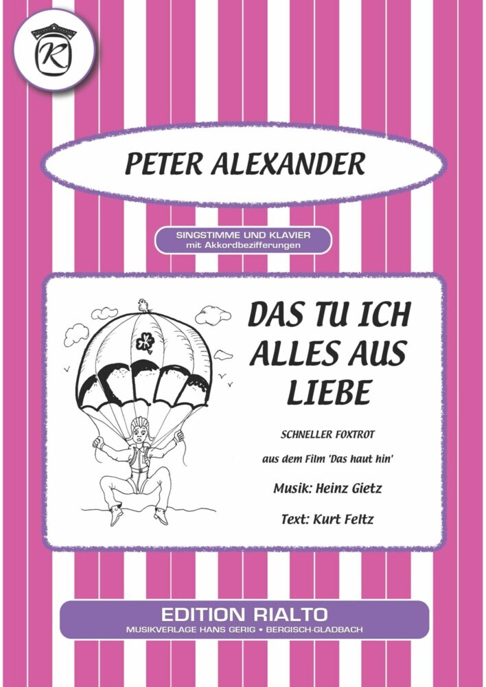 Das tu ich alles aus Liebe main product photo