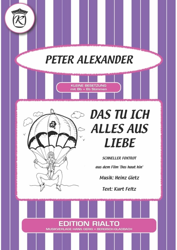 Das tu ich alles aus Liebe main product photo
