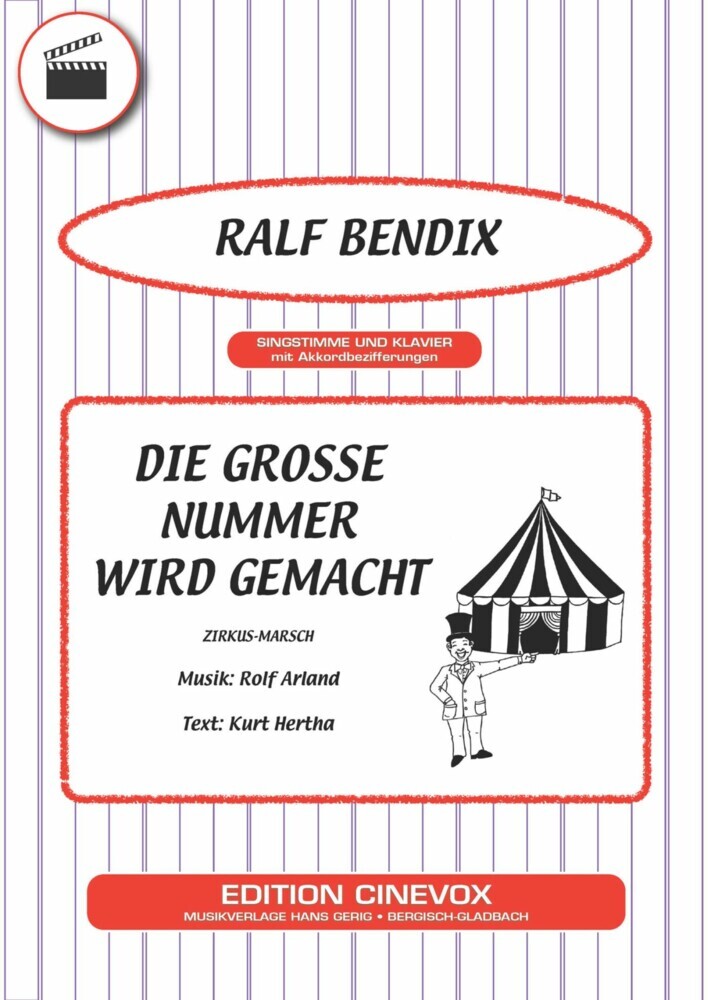 Die grosse Nummer wird gemacht main product photo