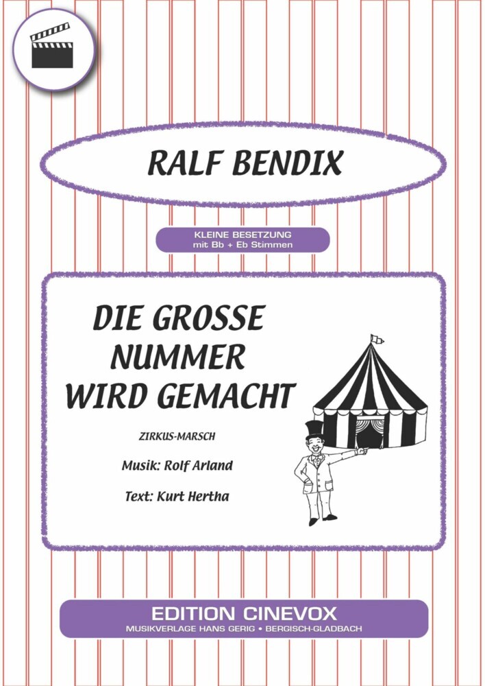 Die grosse Nummer wird gemacht main product photo
