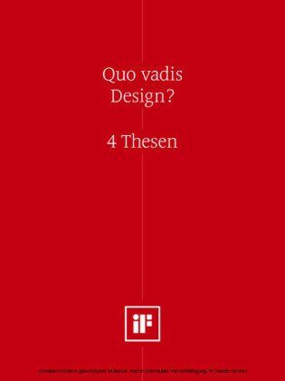 Quo vadis Design? (DE)