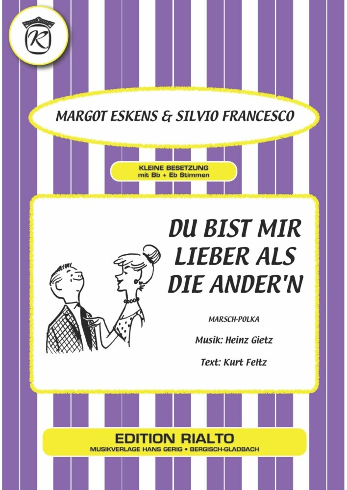 Du bist mir lieber als die Ander'n main product photo