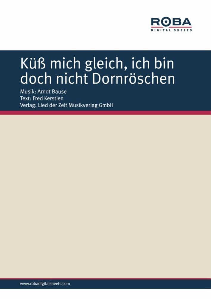 Küß mich gleich, ich bin doch nicht Dornröschen main product photo