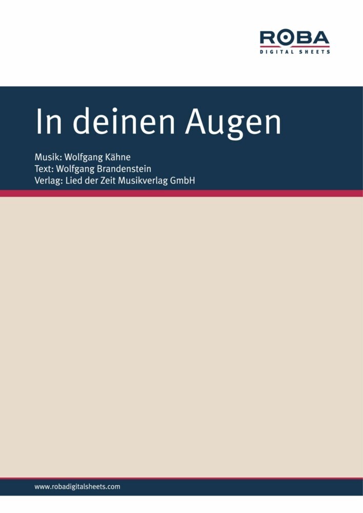 In deinen Augen main product photo