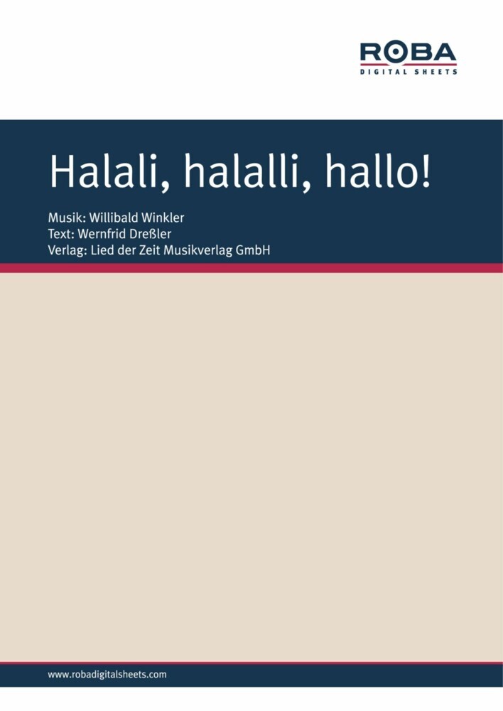 Halali, halli, hallo! main product photo