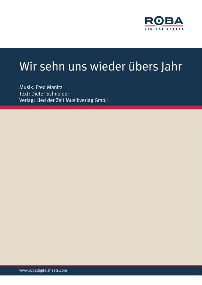 Wir sehn uns wieder übers Jahr main product photo