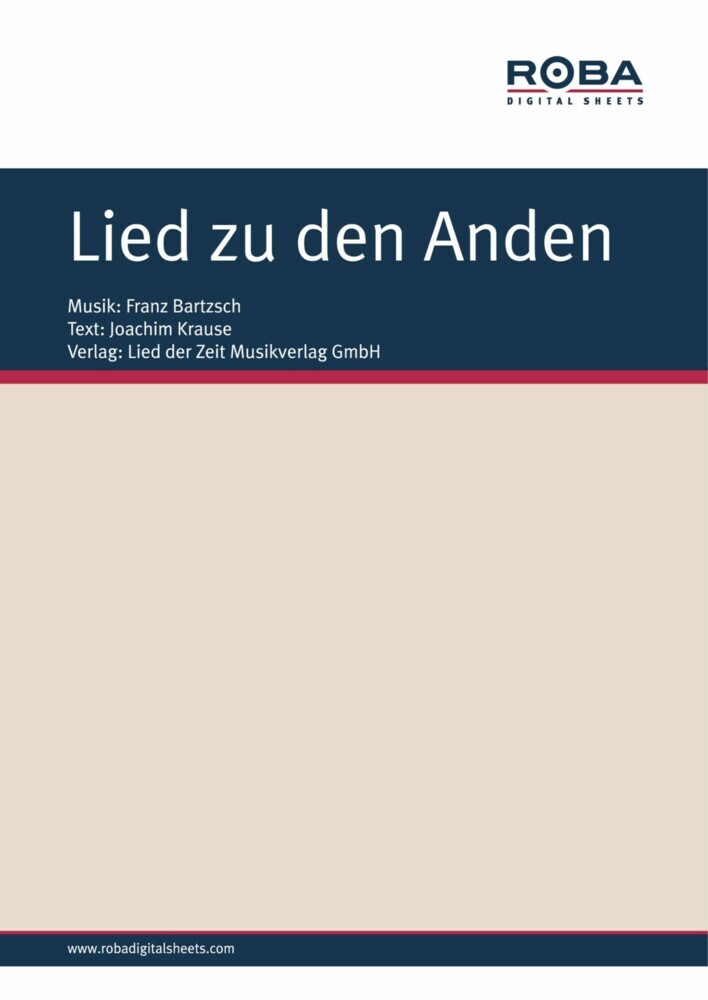 Lied zu den Anden main product photo